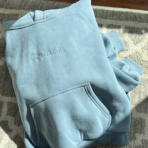 Comfrt Blue Kids Matching Hoodie Set - Comfrt Brand